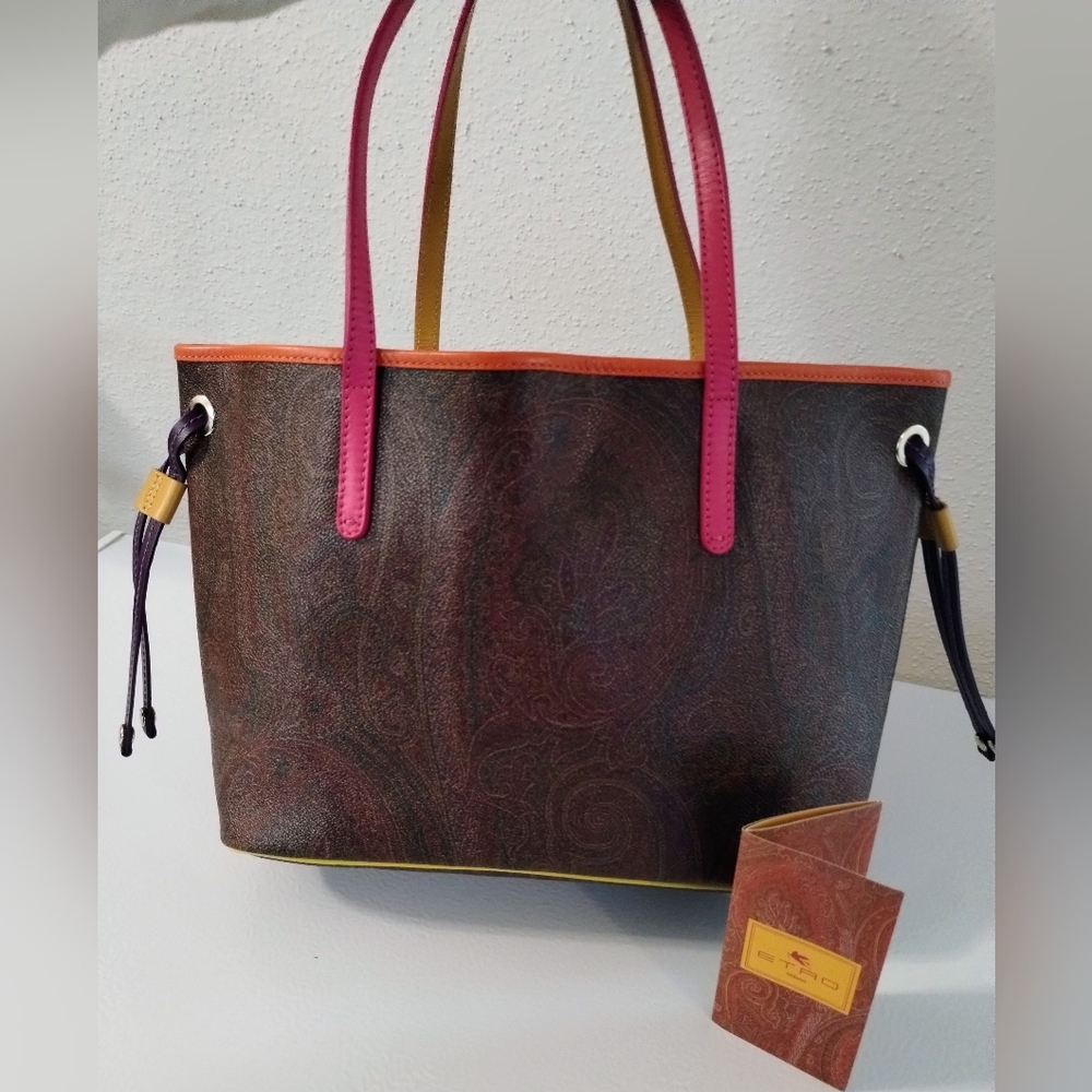 Etro Milano Tote Bag NWOT - Picture 12 of 12